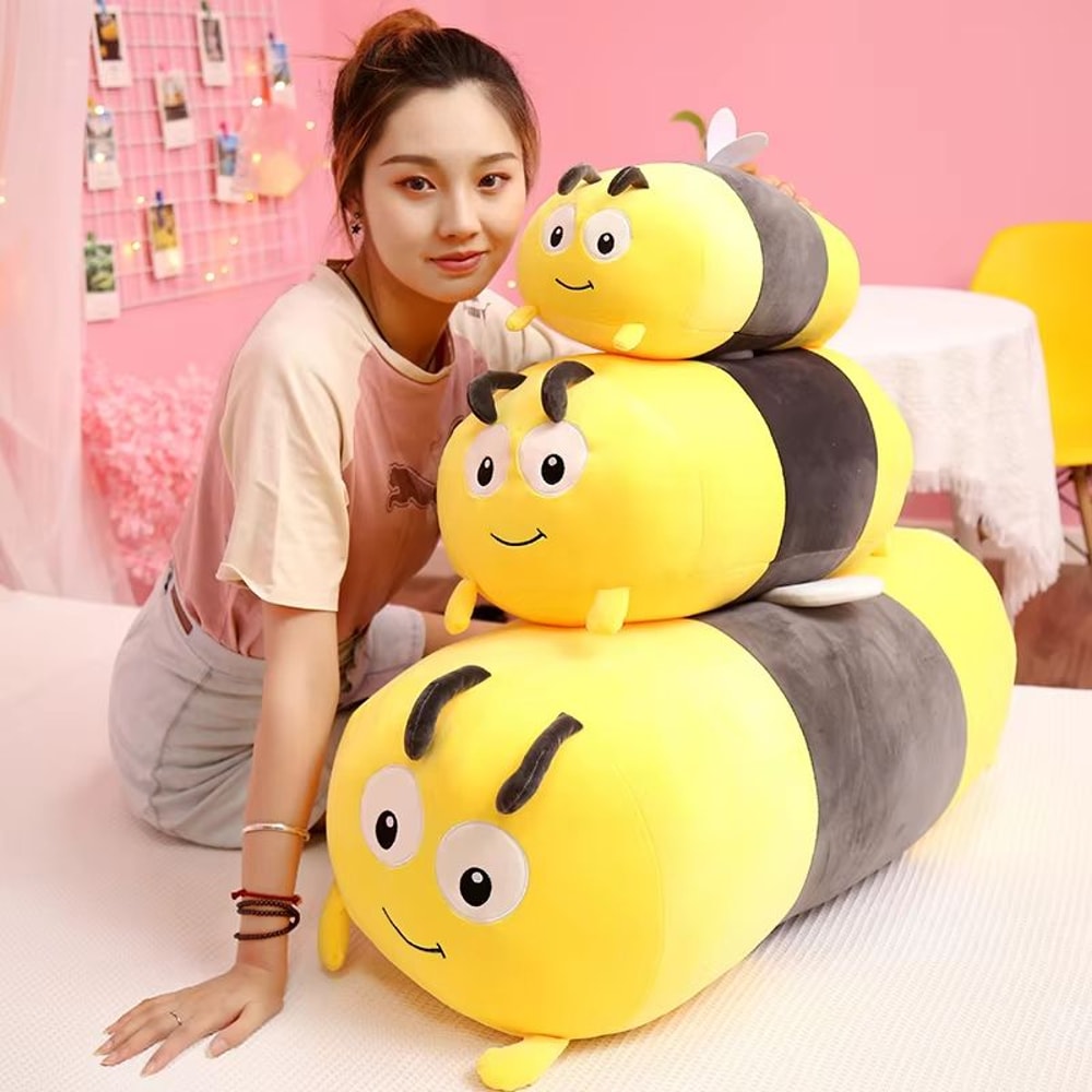 Kawaii Insect Plush Ladybug Plush Pillow And Back Cushion Plush 1