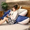 Giant Shark Plush Pillow For Sleeping Soft Stuffed Shark Body Cushion 5