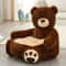 Cartoon Plush Animal Sofa Chair For Kids Soft Baby Floor Seat Teddy Bear Panda Unicorn Duck 1