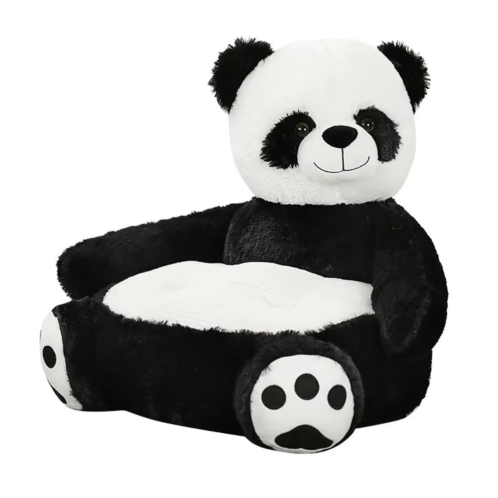 Cartoon Plush Animal Sofa Chair For Kids Soft Baby Floor Seat Teddy Bear Panda Unicorn Duck 6
