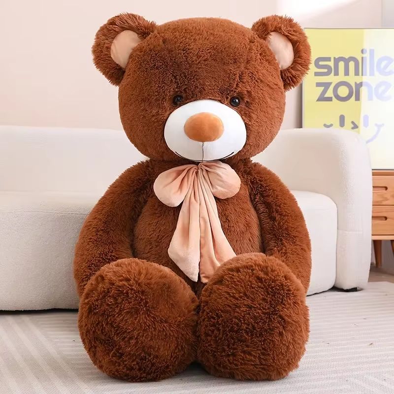 5Color Teddy Bear With Bow Teddy Bear Pillow 9