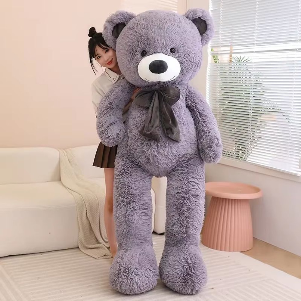5Color Teddy Bear With Bow Teddy Bear Pillow 5