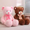 5Color Teddy Bear With Bow Teddy Bear Pillow 1