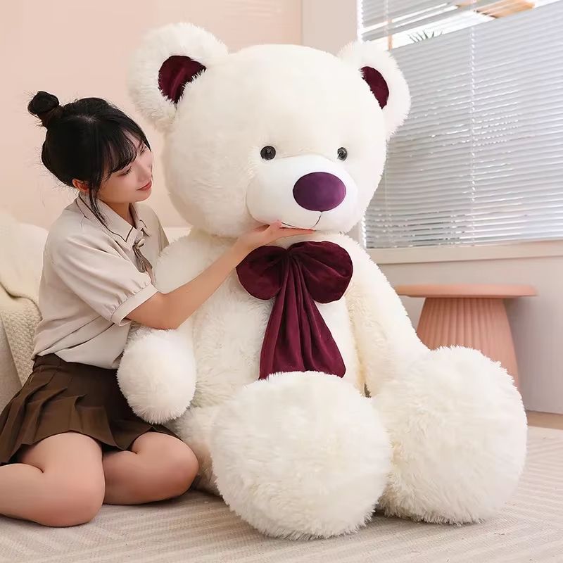 5Color Teddy Bear With Bow Teddy Bear Pillow 4