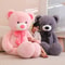 5Color Teddy Bear With Bow Teddy Bear Pillow 2