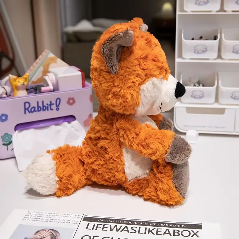 Kawaii Raccoon Fox And Sloth Plush Pillow Soft Stuffed Animal Pillow For Kids 2