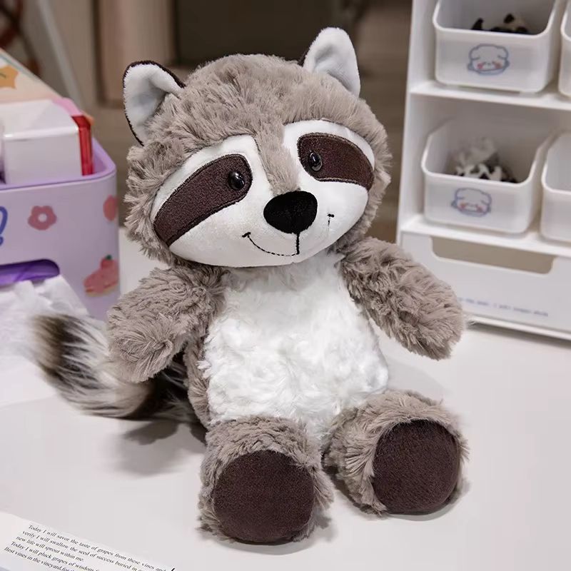Kawaii Raccoon Fox And Sloth Plush Pillow Soft Stuffed Animal Pillow For Kids 7