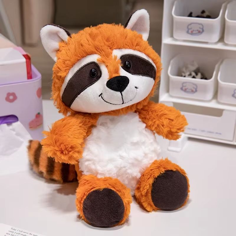 Kawaii Raccoon Fox And Sloth Plush Pillow Soft Stuffed Animal Pillow For Kids 6