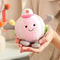 Cute Plush Tennis Ball Keychain Bag Charm Pendant 0