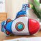 Cartoon Vehicle Plush Hug Pillow Police Car Fire Truck Excavator 13