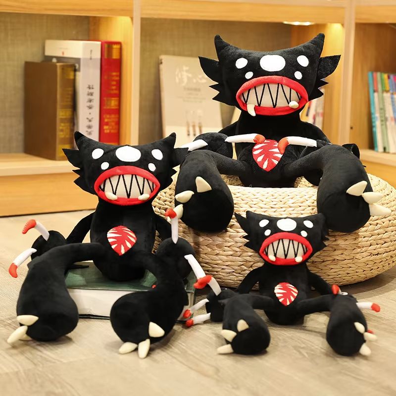 Soft Black Spider Plush Spider Plush Pillow For Halloween Decor And Funny Gifting 0