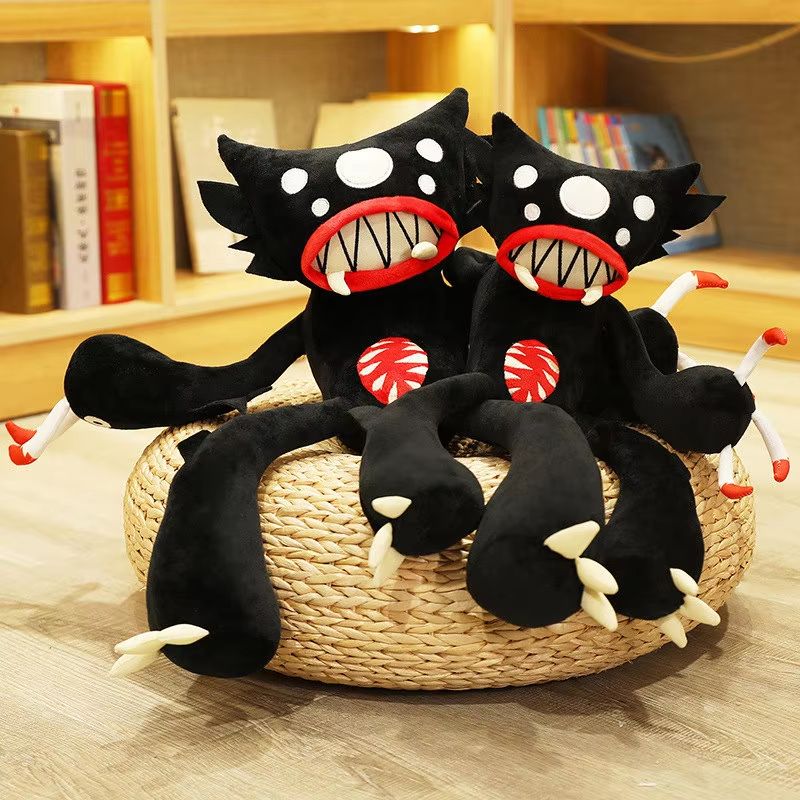 Soft Black Spider Plush Spider Plush Pillow For Halloween Decor And Funny Gifting 1