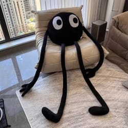 giant octopus plush pillow with long legs, soft stuffed octopus doll for cozy room decor
