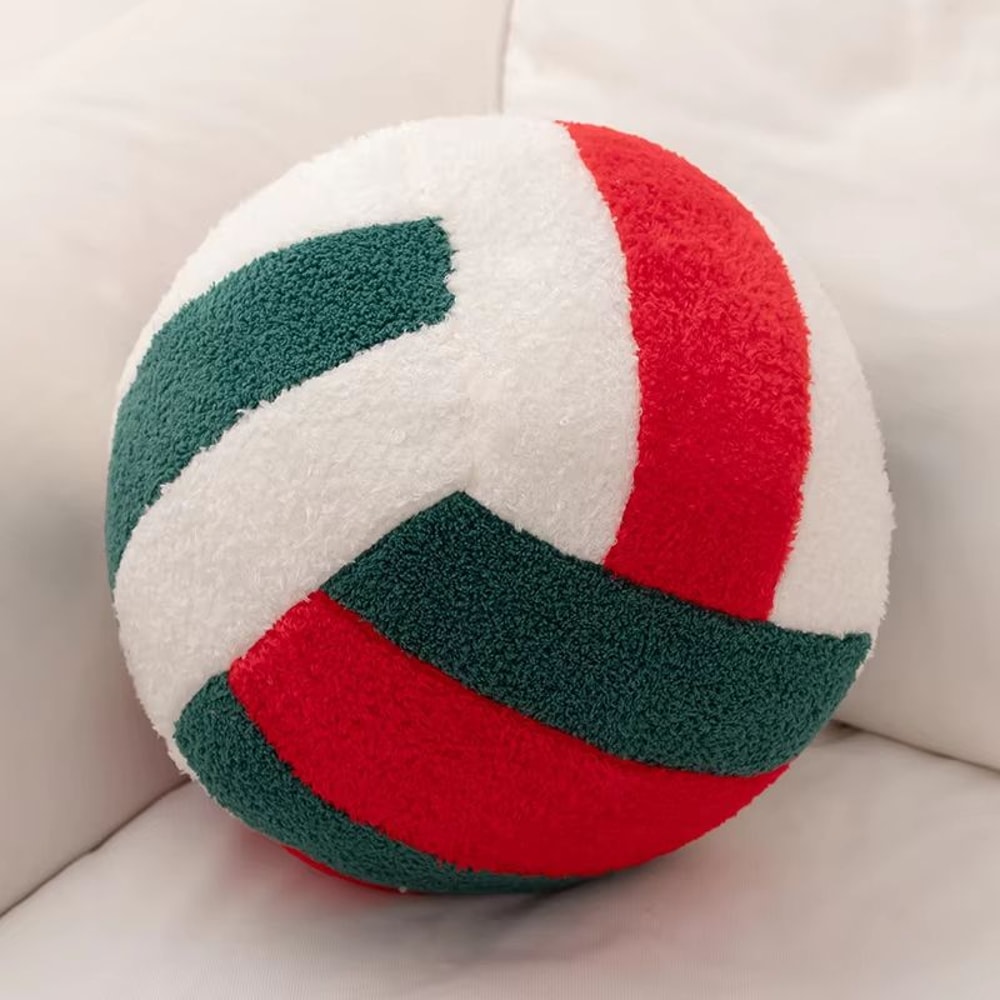 Simulation Volleyball Plush Toy Pillow Soft Sports Ball Plush For Kids 9
