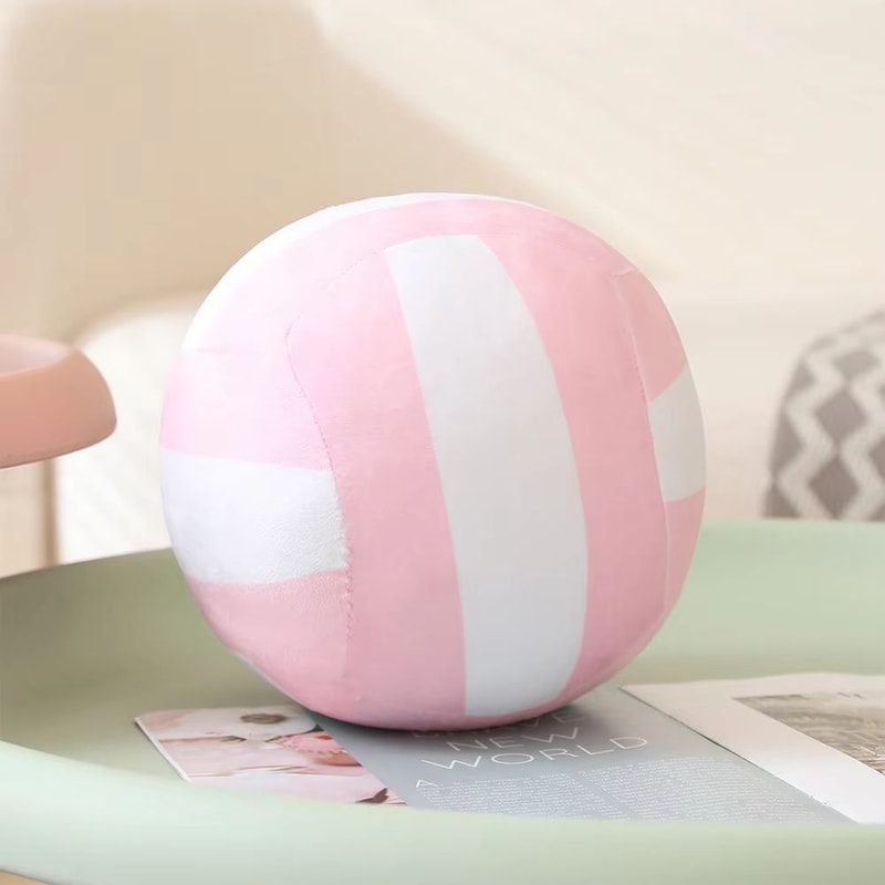 Simulation Volleyball Plush Toy Pillow Soft Sports Ball Plush For Kids 10