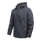 Mens Waterproof Rain Jacket Lightweight Hooded Raincoat In Plus Sizes For Hiking 7