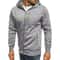 Mens Zip Up Hoodie Slim Fit Hooded Sweatshirt Casual Sports Jacket 5