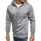 Mens Zip Up Hoodie Slim Fit Hooded Sweatshirt Casual Sports Jacket 5