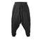 Mens Harem Pants CottonLinen Drop Crotch Loose Fit Streetwear Joggers 4
