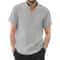Everyday Mens Cotton Linen Tshirt Breathable Summer Tshirt In Solid Colors 4