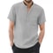 Everyday Mens Cotton Linen Tshirt Breathable Summer Tshirt In Solid Colors 4
