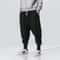 Mens CottonLinen Harem Joggers Relaxed DropCrotch Streetwear Pants 5