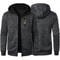 Mens Slim Fit Hoodie Jacket Hooded Sweatshirt For Men Streetwear Sportswear 9