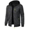 Mens Slim Fit Hoodie Jacket Hooded Sweatshirt For Men Streetwear Sportswear 2