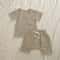 2Piece Baby Outfit Set In Soft Cotton TShirt And Shorts Newborn Clothes 4