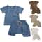 2Piece Baby Outfit Set In Soft Cotton TShirt And Shorts Newborn Clothes 1