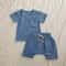 2Piece Baby Outfit Set In Soft Cotton TShirt And Shorts Newborn Clothes 5