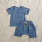 2Piece Baby Outfit Set In Soft Cotton TShirt And Shorts Newborn Clothes 5