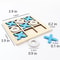 Mini Montessori Wooden Chess Game For Kids Portable BrainTraining Board 5