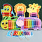 Wooden Xylophone For Kids 8Note Multicolor Montessori Music Toy With Mallet 0