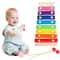 Wooden Xylophone For Kids 8Note Multicolor Montessori Music Toy With Mallet 2
