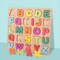 Colorful Alphabet Number Puzzle Board Wooden Alphabet Number Matching Game For Preschool Kids 5
