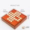 Wooden Peg Solitaire Board Game SinglePlayer Diamond Puzzle For Focus Logic 1