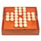 Wooden Peg Solitaire Board Game SinglePlayer Diamond Puzzle For Focus Logic 5