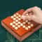 Wooden Peg Solitaire Board Game SinglePlayer Diamond Puzzle For Focus Logic 2