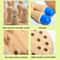 Wooden Memory Match Stick Chess Montessori Color Matching Dice Game 2