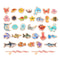 Kids Magnetic Fishing Game Wooden Sea Animal Set Montessori Play 4