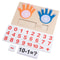 Montessori Finger Counting Math Board Wooden Number Learning Toy For Toddlers 110 5