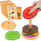 BuildaBurger Wooden Burger Stacking Toy For Toddlers 3