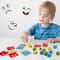 Wooden Face Changing Blocks Montessori Expression Puzzle Game Set 5