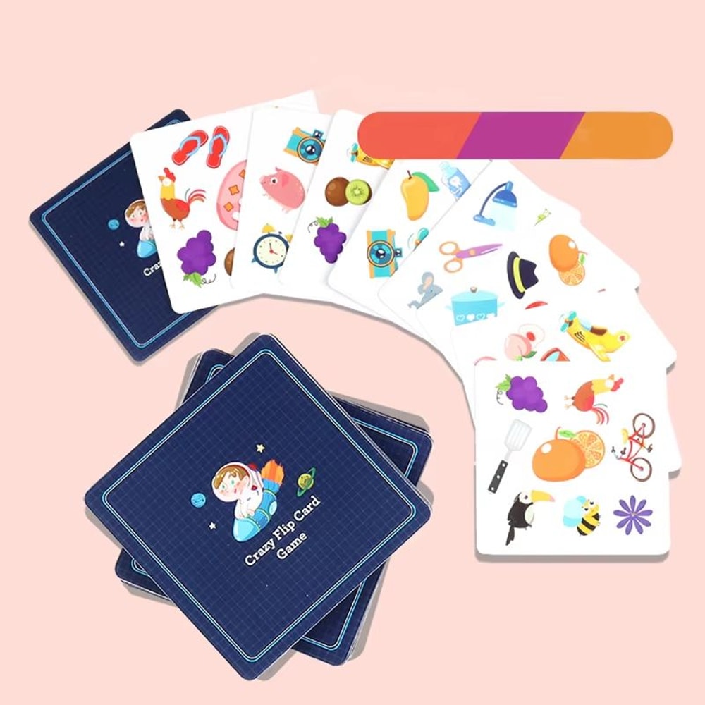 Kids Matching Card Game SpottheMatch Memory Training Cards 3