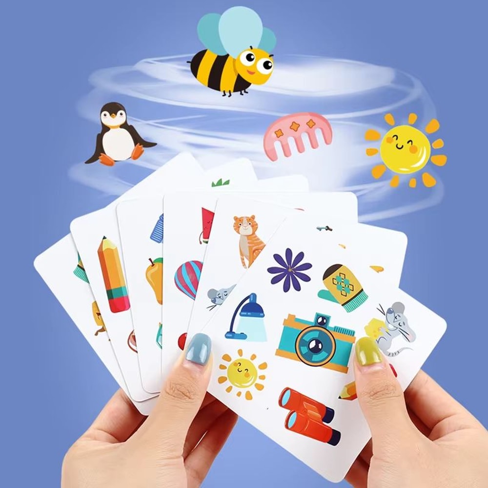 Kids Matching Card Game SpottheMatch Memory Training Cards 4