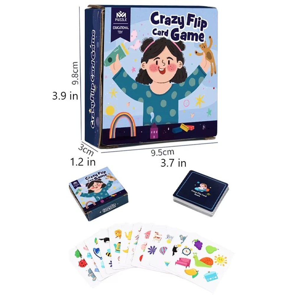 Kids Matching Card Game SpottheMatch Memory Training Cards 5