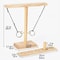 Handmade Hook And Ring Game Wooden Ring Toss Party Game For Patio Home 1