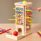 3in1 Wooden Stick And Number Tower Game Montessori Math Thinking Toy For Kids 6