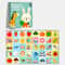 High Contrast Baby Cards Montessori Visual Stimulation Flash Cards For Newborns 10